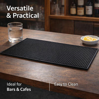 Service Mat for Food Service, Bar Mat for Bartenders, Textured Non Slip Bar Mat, Easy Clean Spill Mat
