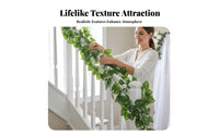 Artificial greenery strand Low Maintenance Fake greenery string Flexible for Business Owners