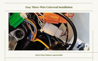 Waterproof motorcycle LED flasher