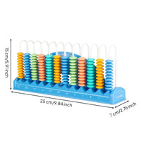 Kids Counting Frame Educational Gift Student Calculation Rack Child Colorful Counting Frame for Preschoolers, Classroom, Kindergarten, Preschool