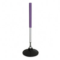 Training Pole with Rubber Base Weighted Rubber Base All-Surface Agility Poles for Coaches, School
