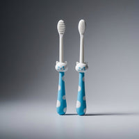 Dog Toothbrush and Tongue Cleaner for Fresh Breath, Cat Toothbrush Soft Bristles for Oral Hygiene, 2 Pack with Case, Tongue Brush for Bad Breath