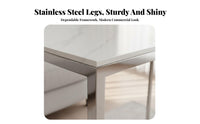 Space-Saving C-Frame Accent Table Easy to Clean C-Shaped Side Table Scratch Resistant Household Furniture Sturdy Structure for Apartment Dwellers, Homeowners, Families, Living Room, Balcony, Small Areas, Home Office