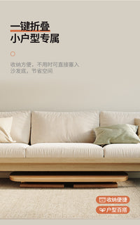 北欧现代简约边几极简家用客厅沙发边可折叠小茶几小户型卧室阳台