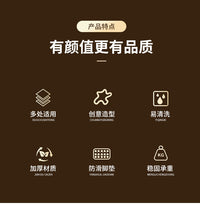 塑料小凳子儿童家用简约板凳加厚结实矮凳客厅创意云朵收纳防滑凳