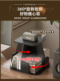 儿童旋转书架学生桌面绘本架新款简易分层客厅置物架多功能收纳架