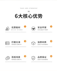 垫脚凳办公室脚垫工位脚踏板踩脚凳防翘二郎腿神器桌下垫脚凳矮凳 原木色简约款-大号-斜面