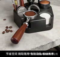 咖啡压粉座多功能咖啡器具收纳底座压粉器布粉器套装意式手柄支架