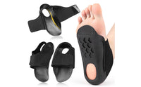 Hook and Loop Arch Brace Adjustable Arch Brace Insert Easy-On