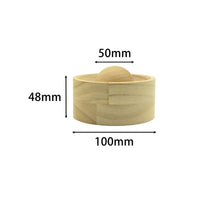 Wooden Dumpling Wrapper Effortless to Operate to Use Wooden Dumpling Skin Press Solid Wood Pastry Press Roller Ball for Beginners