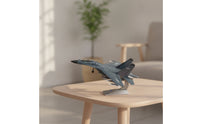 1/48 1/48 F 16V Plane Collectible Fighter Jet Model with Stand Desktop Decoration Diecast Aircraft with Stand for Aviation Enthusiasts, Bookshelf, Office
