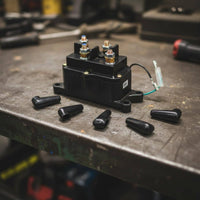 250A Winch Relay Heavy Duty   UTV Winch Solenoid Easy to Install Vehicle Electrical Part for Unpaved Terrain