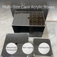 Acrylic Turtle Tank Water Land Aquarium Pet Habitat