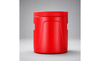 Insulated Bucket with Stainless Stainless Steel Insert Heavy Duty Thermal Container with Screw on Lid Portable Thermal Bucket for Caterers, Catering