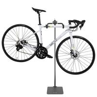 Bike Storage Stand Freestanding Bike Stand with Adjustable Hooks Bike Workstand with Adjustable Height Long-Lasting Space Saving