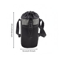 Bluetooth Speaker Storage Bag Adjustable Strap Drawstring Speaker Bag Cylindrical