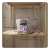 Cooling Design Summer Bird House Provides Security Hanging Bird Tent Easy to Hang Pet Supply Double Use for Cockatiels
