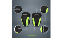 Motorcycle Knee Guards Flexible Knee Pads with Adjustable Bands Shock Absorbing for Motorcyclists, Commuters