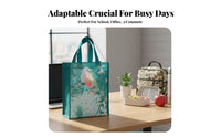 Insulated Bento Tote Waterproof Insulated Meal Pouch Reusable for Office Workers