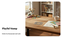 4 Pieces Postage Stamp Frame Die Set DIY Projects Ticket and Stamp Die Set Intricateed Cut Reusable for Hobbyists