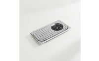 Bar Cup Washer with Perforated Panel Easy to Cleaning Bar Glass Cleaner Powerful Countertop Glass Cleaner for Taverns