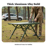 FoldaB & Le Design Quick-Open TaB & Le Easy Setup foldaB & Le Utility Surface sturdy Outdoor Gear sturdyDuty for Campers, outdoor mealkers, Travelers, Camping, outdoor meals, outdoor meal, Beach