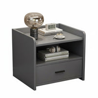 Space Saving Modern Nightstand Simple Design Small Nightstand