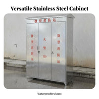 Fire Equipment Cabinet Waterproof Fire Cabinet Emergency Supply Locker for Facility Managers, Outdoor, Factories