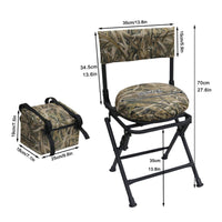 Fishing Chair Storage Bag Folding Fishing Stool Backrest Outdoor Equipment for Hunters