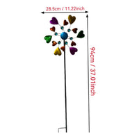 Heart Wind Easy Installation Wrought Iron Garden Stable Base
