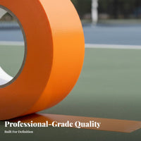 Pickleball Court Lines Strong Adhesion Pickleball Court Tape Weather Resistant for Gymnasiums, Indoor Courts, Driveways