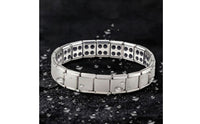 Polished Finish Anti-Static Bracelet Black Inlaid Chain-Style Wrist Bracelet Everyday Wear Anti Static Wrist Strap Comfortable