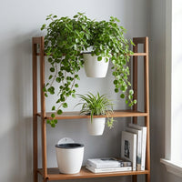 Plant Pots and Hanging Basket for Home Decor, Wall Mounted and Freestanding Hanging Plant, European Style Fence Planters