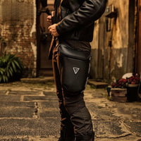 Motorcycle Thigh Bag Hands Riding Thigh Bag with Adjustable Strap Pack for Commuters