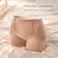 Crossdresser Hip Pads Shapewear with Butt Lifter for Enhancement, Seamless Invisible Padding Under Clothing for Daily Wear