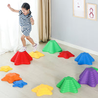 Triangular Stepping Stones for Kids Sensory Training and Balance