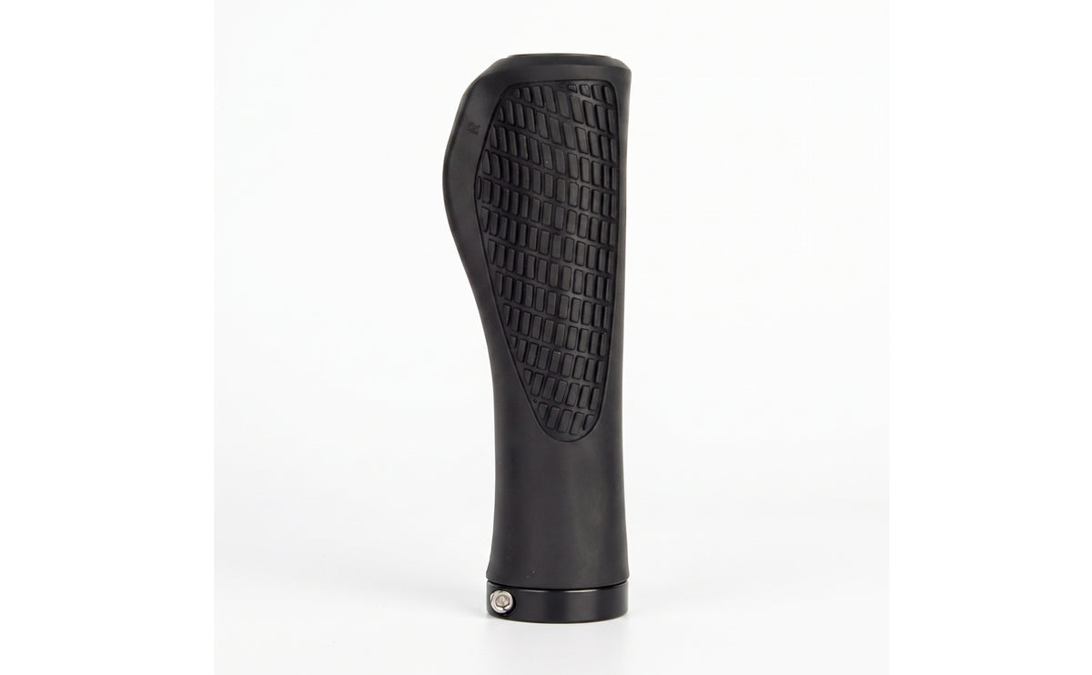 Handlebar Grips with Metal End Pieces Antiskid Cycle Handlebar Grips with End Pieces Shock-Absorbing for Cyclists, Mountain Bikes