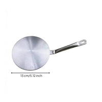 Stainless Steel Induction Adapter Plate with Detachable Handle Flat Induction Plate Adapter Durable Versatile