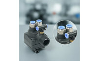 Industrial Tire Changer Quick Inflation Valve Professional Air Inflation Valve Compact Machine Part Heavy-Duty for Technicians, Mechanics, Auto Workshops