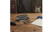 5-String Bass Bridge Adjustable Saddles Five-String Bass Bridge CNC Machined Anti-Corrosive for DIY Builders
