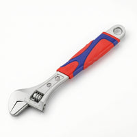 Wrench with Anti-Slip Handle Versatile Adjustable Wrench Adjustable Spanner Sturdy Tool Ergonomic for Homeowners, Workshop