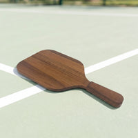 Walnut Paddle Racket Wood Paddle Racket with Ball Premium for Outdoor Use