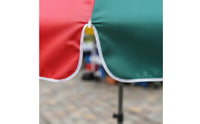 Sun Protection Commercial Stall Umbrella Weather Resistant Large Outdoor Sunshade Heavy Duty Garden Sunshade for Street Vendors, Business Owners, Patio, Restaurant Terrace