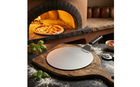 Pizza Transfer Peel Stainless Steel Round Pizza Peel Heavy Duty Cake Lifter for Home Chefs