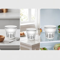 Yogurt Strainer with Lid Lidded Yogurt Strainer Cup Reusable Mesh Strainer Basket for Kitchen