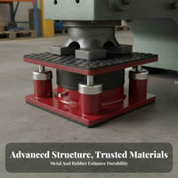 Wide Application Air Pneumatic Shock Absorber Noise Reduction Anti Vibration Mount Structural Stability Low Frequency Air Pneumatic Damper Long-Lasting for Mechanics, Mechanical Engineers, Maintenance Technicians, Manufacturing Facilities, HVAC Systems