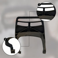 Chainsaw Brake Plate Compatible Chainsaw Brake Plate Assembly Replacement Part Easy to Install Hardware Long-Lasting
