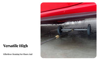 Maneuverable Wheels 16 Inch Undercarriage Cleaner Quick Connect 16-Inch Car Underbody Washer Long-Lasting Aluminum Alloy for Under Vehicle