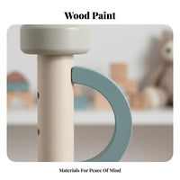 5 Pieces Wooden Musical Instrument Set Nordic Aesthetic Wooden Music Toy Set Wood Young Child Percussion Playset for Young Children, Preschoolers