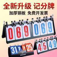 PVC Scoreboard for Basketball, Table Tennis, Badminton, Billiards